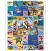 Picture of DINOSAUR PRINCESSES HOLOGRAPH STICKERS X100
